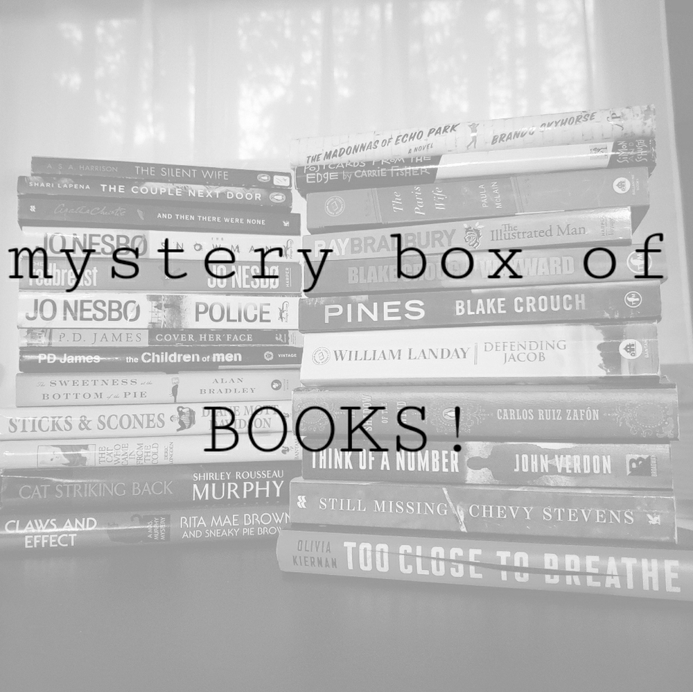 📚 Mystery box of books! 📚